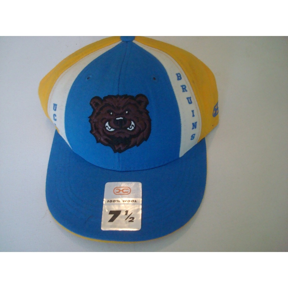 UCLA BRUINS FITTED 7 1/2   00S Y2K  HAT CAP VINTAGE  C5
